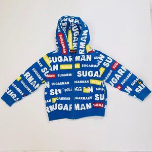 Sugarman Kids Snapback Blue Hoodie Size 1 (3 years)